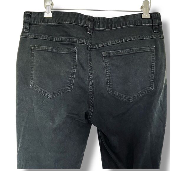 Free People Distressed Black Skinny Jeans - Picture 6 of 7